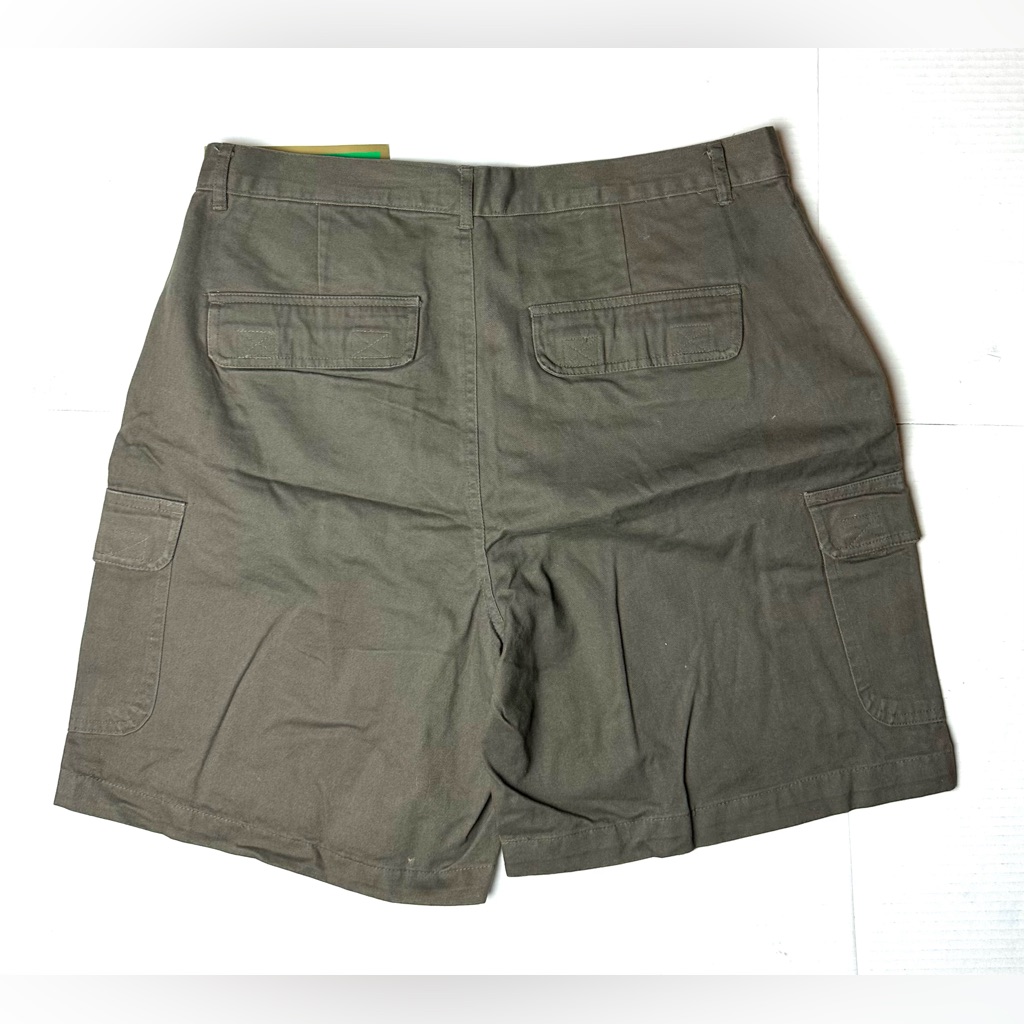 Vintage Zenith Jants Men's 36 Olive Cargo Shorts 90s Y2k New With Tags Cotton — image 5 of 7